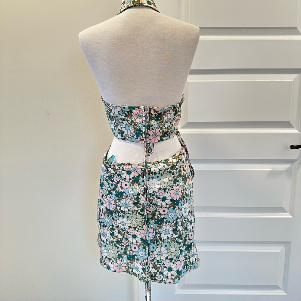 Cotton Candy Floral Skirt & Top Set Size M & L - Picture 4 of 12